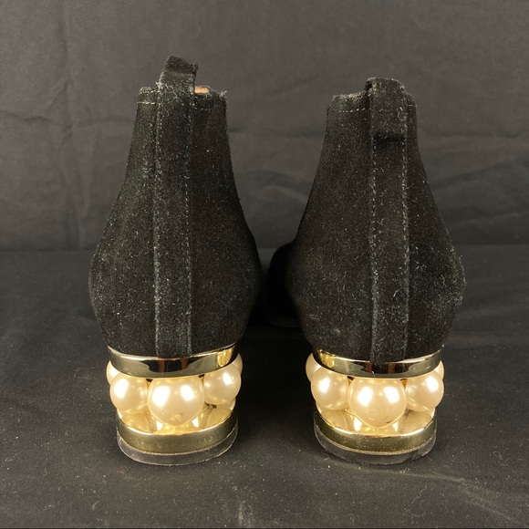 Jeffrey Campbell metcalf pearl suede booties - Picture 4 of 8
